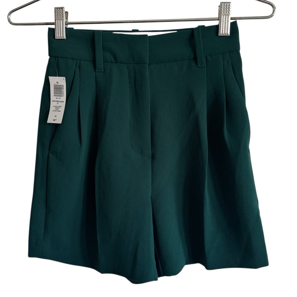 NWT Wilfred Aritzia The Effortless 5" Short, Aventurine Green, Size 00